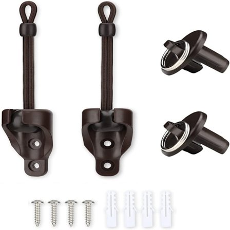 Svart gardin vindskydd spänne set rullgardin lyft rep b