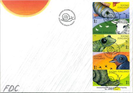Finland FDC 2008 - LAPE nr. V74