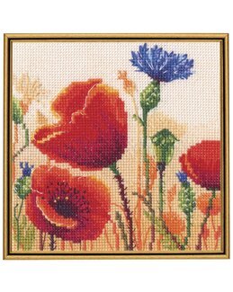 Brodeikit Billede Valmuer - RTO