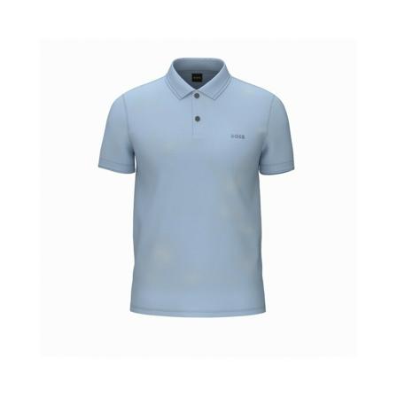 Hugo Boss Polo Shirts , Blauw , Heren , Maat: 2XL