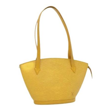 Louis Vuitton Vintage, Pre-owned Leather handbags Geel, Dames, Maat:ONE Size