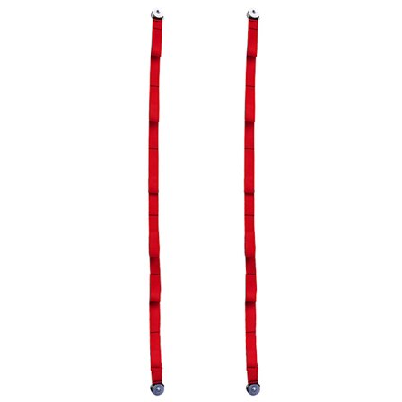 Tak- eller väggmonterat fiskespöställ, förvaringssystem som hänger dina spön i mjuka öglor som skyddar din utrustning