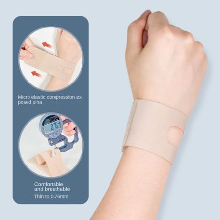 1 stk Håndleddsbeskytter Muskelstøtte BEIGE M M