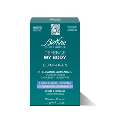 Bionike Defence My Body DepurDrain Integratore alimentare 20x3,6gr - Integratore Corpo e Detox