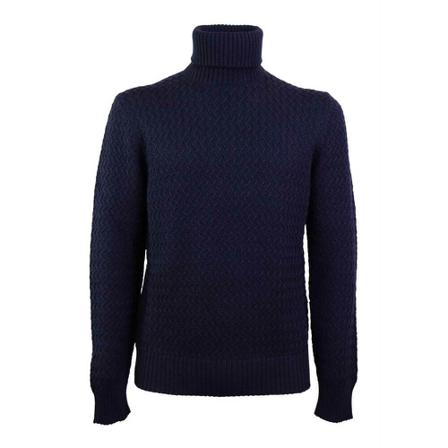 Circolo 1901, Turtlenecks Blauw, Heren, Maat:L