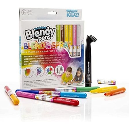 Blendy Pens Brevpapper Set Markers Blend And Spray, 24 st