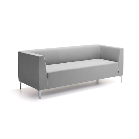 3-seater sofa CASUAL, fabric CURA, grey