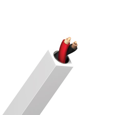 AudioQuest Q2 Lautsprecherkabel - Weiß