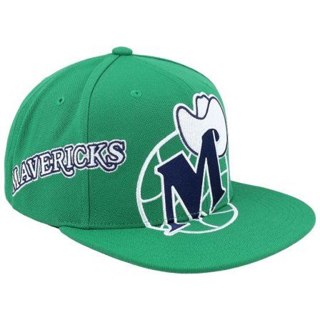 Mitchell & Ness - NBA Grön snapback Keps - Dallas Mavericks Big Time Hwc Green Snapback @ Hatstore