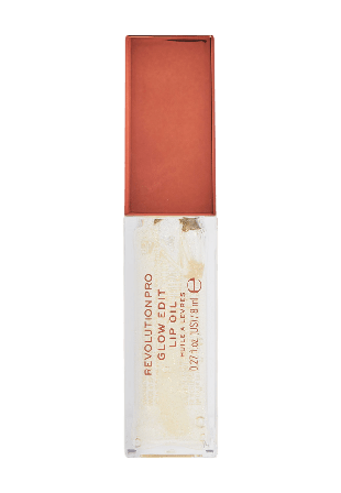 Revolution Pro Glow Edit Shimmer Lip Oil Läppglans Dam Transparant 8ML