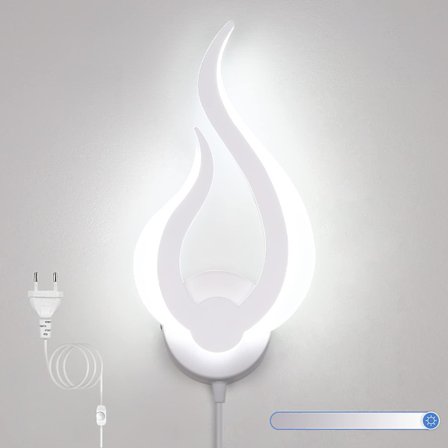 Indendørs LED Vægskinne Monokromatisk Kold Tone 10w Tre-farvet Lys