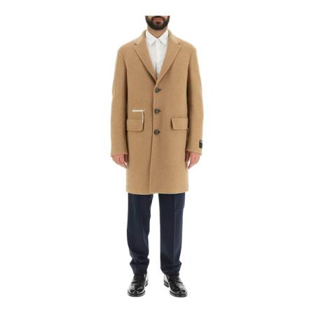 Z Zegna, Coats Beżowy, Mężczyzna, Rozmiar: M