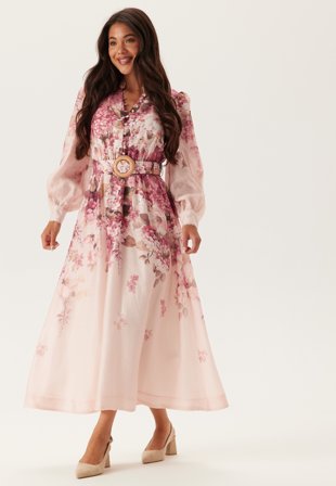 FOREVER NEW Peyton Trim Detail Midi Dress Klær