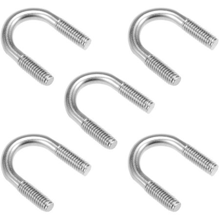 U-bolt feste M6 rustfritt stål 304 for 16mm diameter rør, ZQKLA
