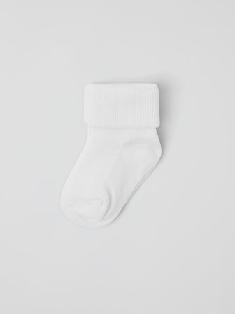 Sokker merinoull baby - 13|15 - barneklær - white - Polarn O. Pyret