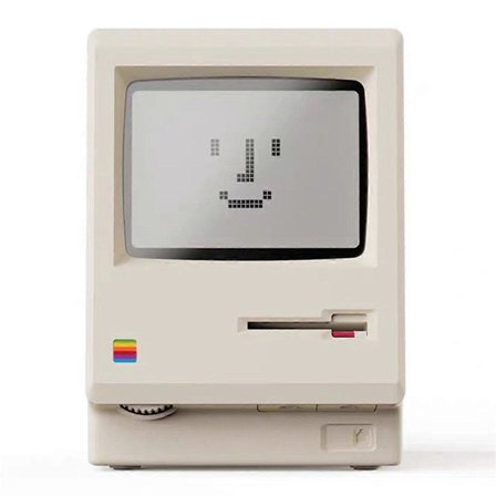 Ny Maclock Retro Ur Kreativ Vækkeur Studentspecifikt Vækkeur Artefakt Skrivebordsindretning Computertastatur