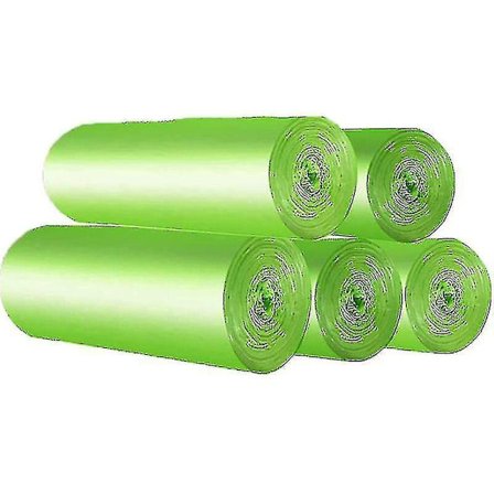 100 Pakk 30l Økologiske Søppelposer, Tårebestandige, Matavfallsposer, 100% Komposterbare Og Biologisk Nedbrytbare