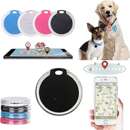 4-pak GPS tracker til kæledyr, kat, hund, halsbåndstilbehør, locator, hundefinder med fjernbetjent selfie{hh}