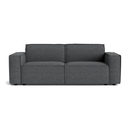 Eksklusiv Lyon 3 personers sofa - Puente Grå/Blå - 224x98x80cm - Moderne og Rummelig Sofa til Film Aftener og Hygge med Familie og Venner