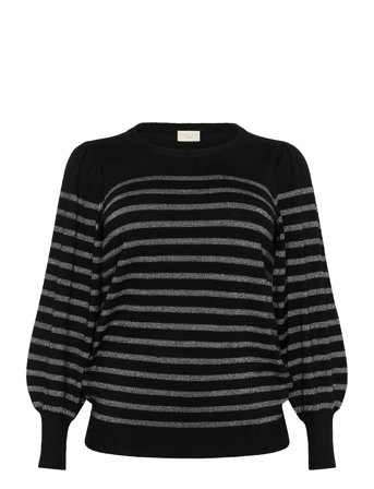 Kclinia Knit Pullover Black Kaffe Curve