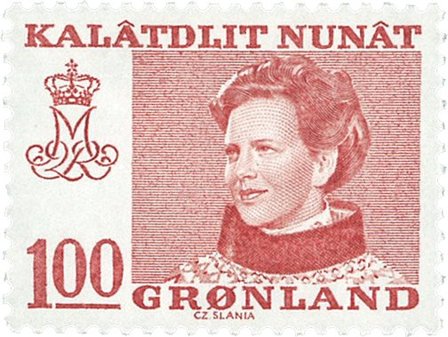 Grønland 1977 - AFA 101aF - Postfrisk