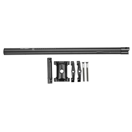 Sadelstolpe för cykel i aluminiumlegering 33,9 mm hopfällbar cykelväg Mountainbike Sadelstolpe TubeBlack