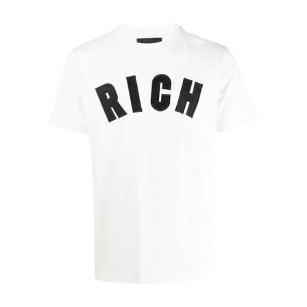 John Richmond T-Shirts Hvid, Herre