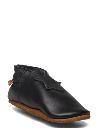 En Fant Elastic Slipper - Black - 18