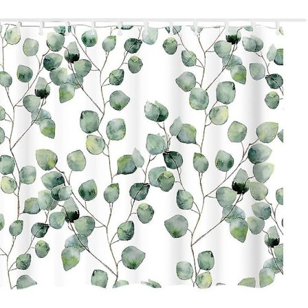 Bruseforhæng Badeforhæng med kroge Anti-skimmel Vaskbar Smukt trykt Høj kvalitet Skimmel