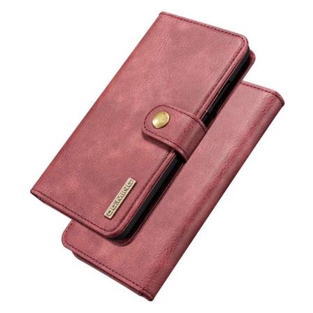 DG.MING Huawei P Smart 2019 2-in-1 Wallet kotelot - Punainen Red