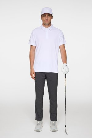 J.Lindeberg - Dex Polo - Golf - White - Men - XL