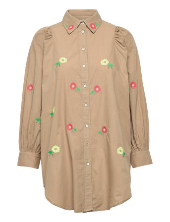 Yassharpy 7/8 Long Shirt S. Beige YAS