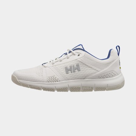 Zapatos náuticos / zapatos de barco Helly Hansen Skagen F-1 Offshore, Off White / Cobalt 2.0, hombre, EU 46 (US 11.5 / UK 11)