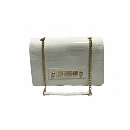 Moschino Shoulder Tass , Wit , Dames , Maat: ONE Size