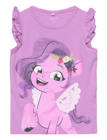 Nmfjanaja Mlp Ss Top Box Cplg Name It Purple