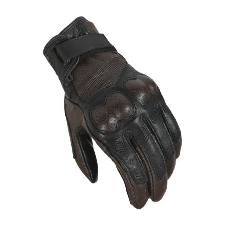 Mănuși Motocicletă Macna Bold Imprimeu maro L