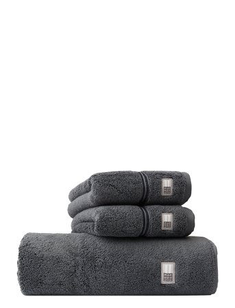 Lexington Home Lexington Hotel Towel Gray/Dk Gray - Grey - 100X150CM