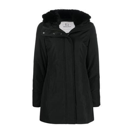 Woolrich Down Coats Sort, Dame Parka