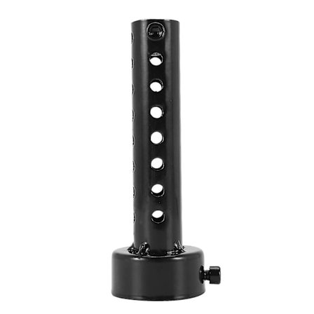 Universal Motorsykkel Eksospotte Lyddemper Db Killer Silencer 48mm Svart