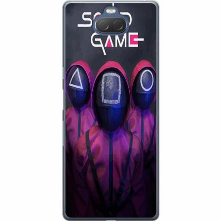Sony Xperia 10 Genomskinligt Skal Squid Game