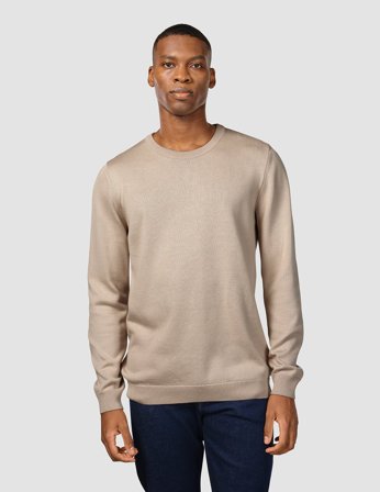 Shaping New Tomorrow - Everyday Knit Crewneck - Birchwood - Herren - Größe S