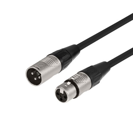 MONACOR XLR Cable Signalkabel - Schwarz