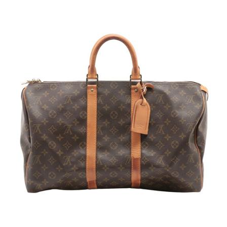 Louis Vuitton Vintage, Pre-owned Keepall 45 Bruin, Dames, Maat:ONE Size