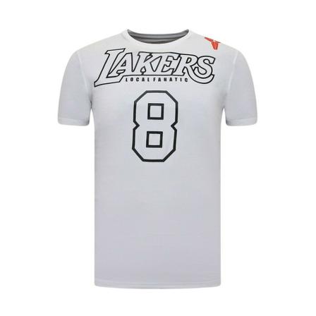 Local Fanatic Lakers 8 T-Shirt vit, Herr, Herr, Storlek: XL