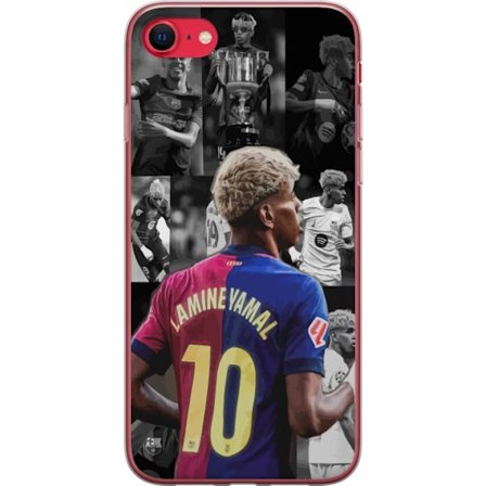 Kompatibelt Mobilskal till Apple Apple iPhone 8 Yamal FC Barcelona fotboll stjärnskott 2025