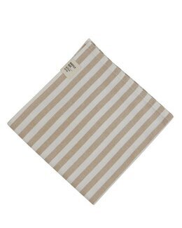 Servetti raidallinen Svea Sand