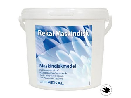 REKAL Maskindisk Pulver 5kg - Lyreco - Städ och hygien - Diskrengöring - Maskindiskmedel