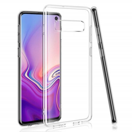 Transparent Silikon TPU-Skal till Samsung S10 PLUS