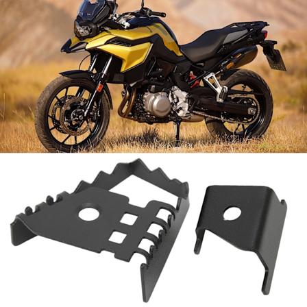 Motorcykel Bagbremsepedal Forlængelse Aluminium Legering Udskiftning til F750GS F850GS F900XR F900R 2019‐2021Sort