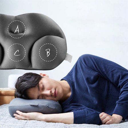Memory Foam Cervikal Pude Nakke Skulder Body Massage Pude